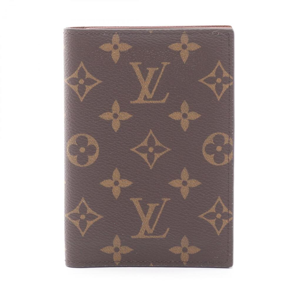 Louis Vuitton Couverture Passeport NM Card Case Wallet Accessory Canvas Brown